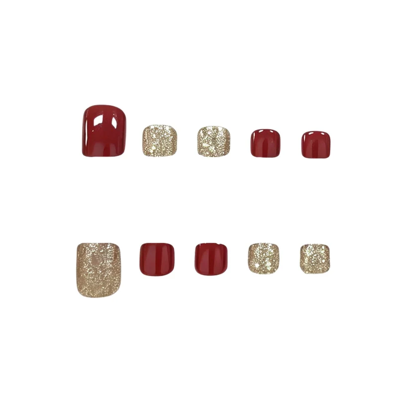 Glamouröse Pediküre Nagelkunst Karnz