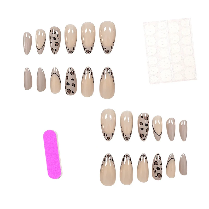 Glamouröses Leopardenmuster Nagelkunst Verbesserungen Karnz