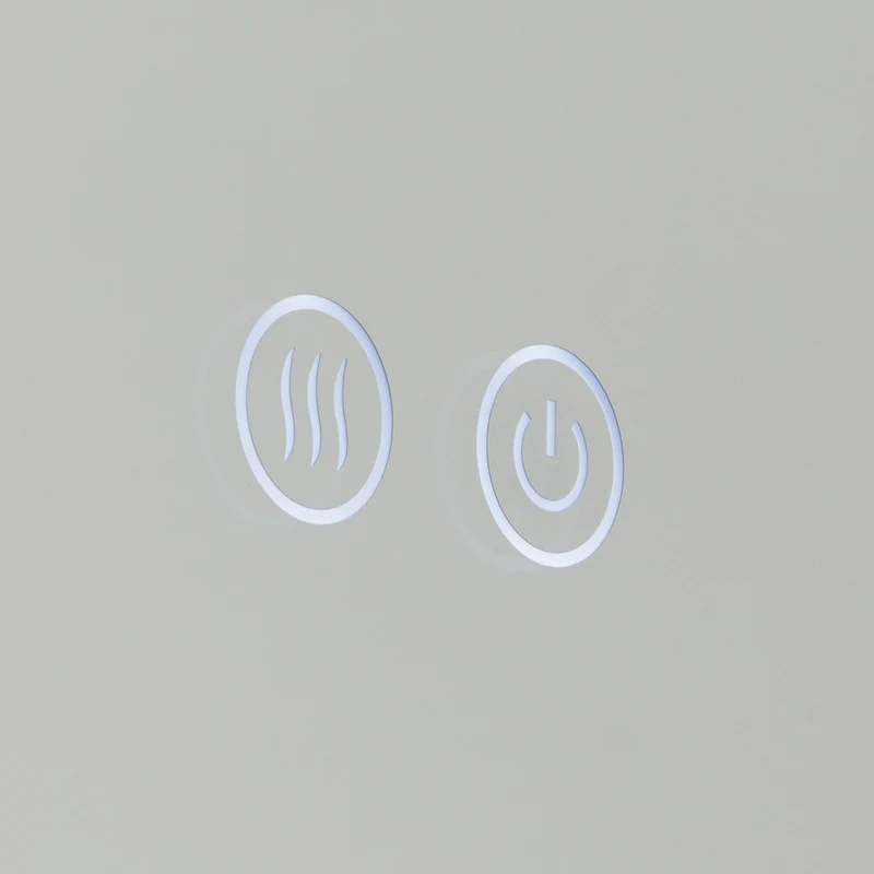 B-Ware LED Spiegel Badspiegel Focus Touchdimmer Antibeschlag Hintergrundbeleuchtung 23