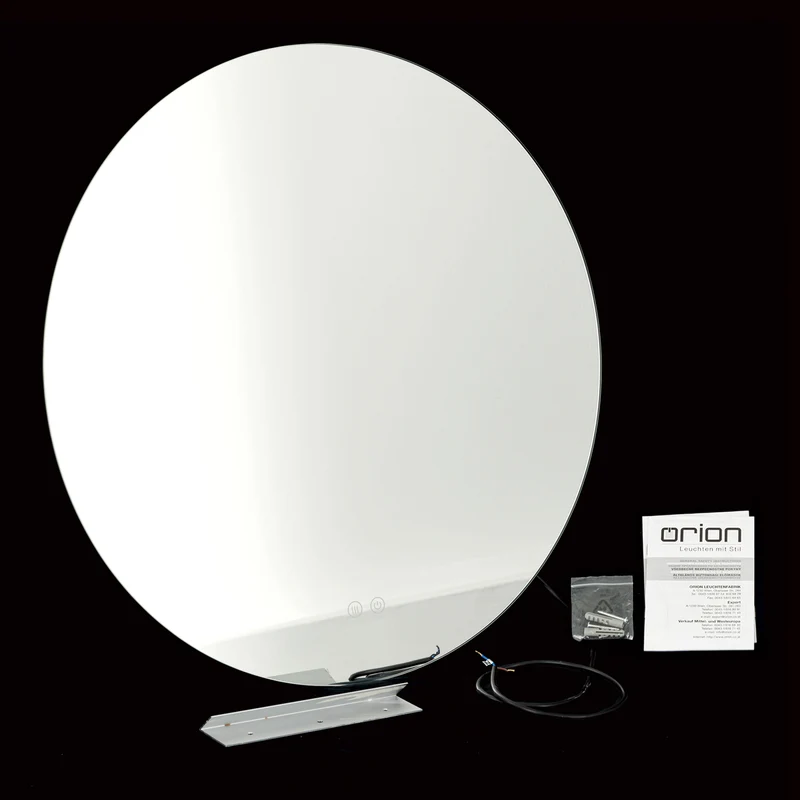 B-Ware LED Spiegel Badspiegel Focus Touchdimmer Antibeschlag Hintergrundbeleuchtung 23