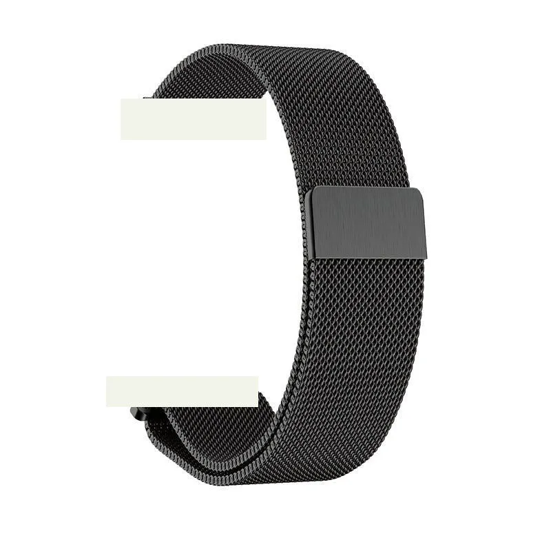 Schwarzes Luxusarmband für Ultradünn Smartwatch