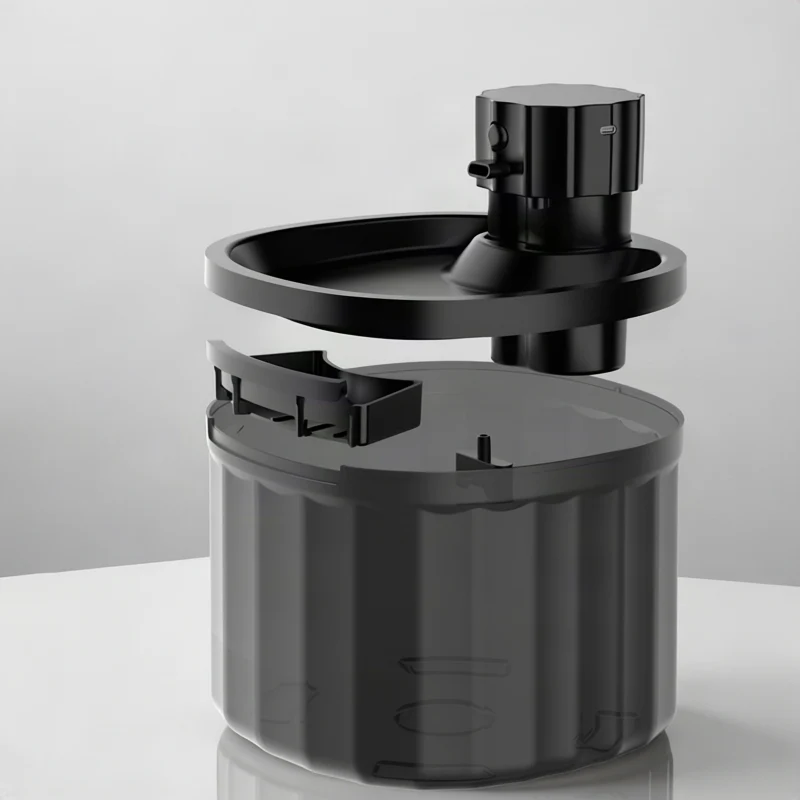Automatischer Katzenbrunnen mit Filtration