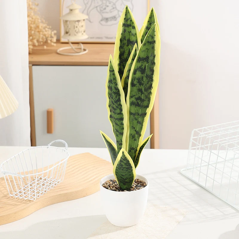 Kunstpflanze Sansevieria, 50 cm, PE
