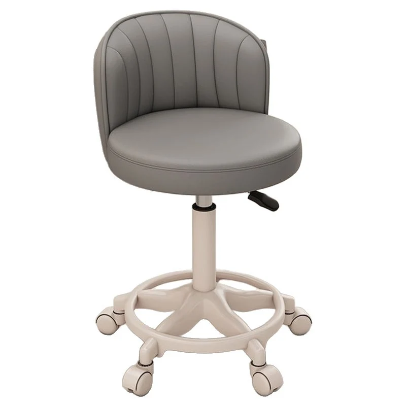 Barhocker mit Schale und hoher Rückenlehne