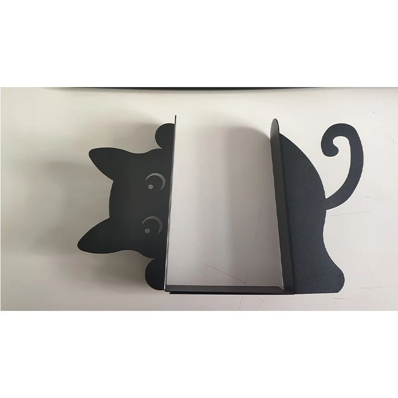 Katzenförmiges Buchstützen-Set
