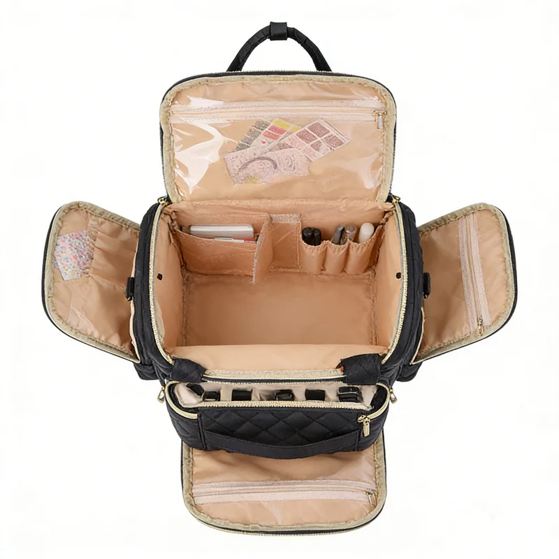 Gepolsterter Mehrtaschen-Rucksack Karnz