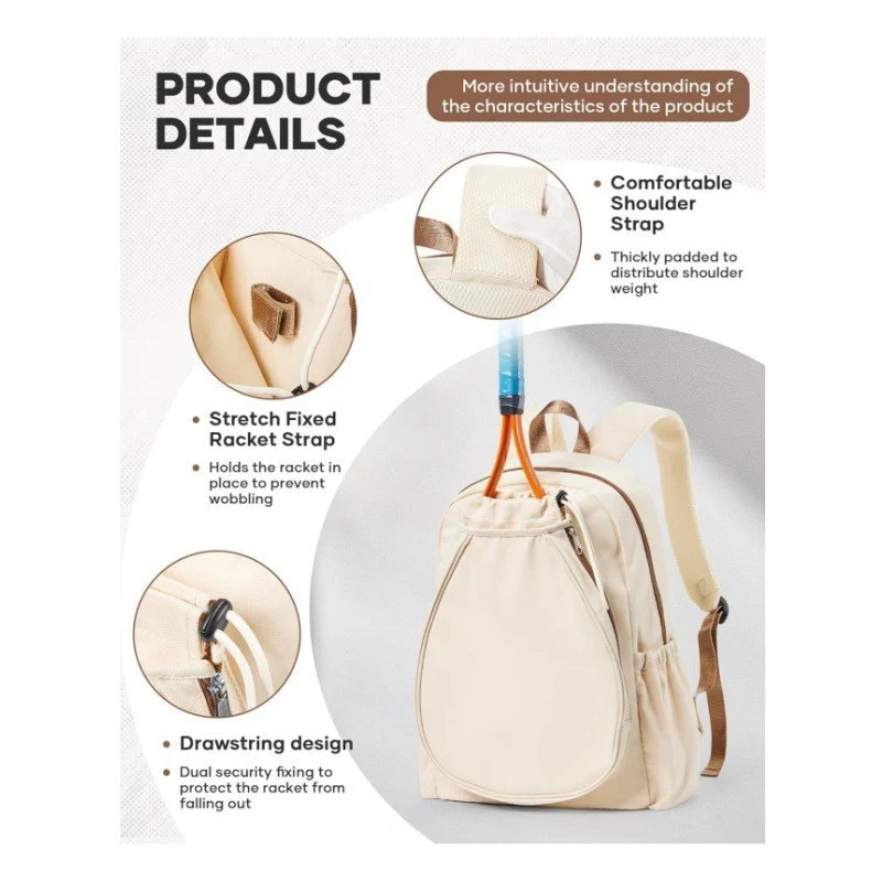 Tennis-Schläger-Rucksack Karnz