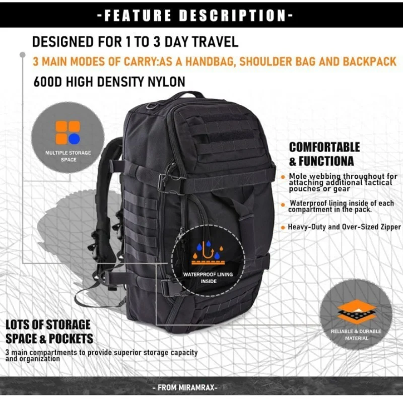 Taktische Abenteuer Duffle Bag Karnz