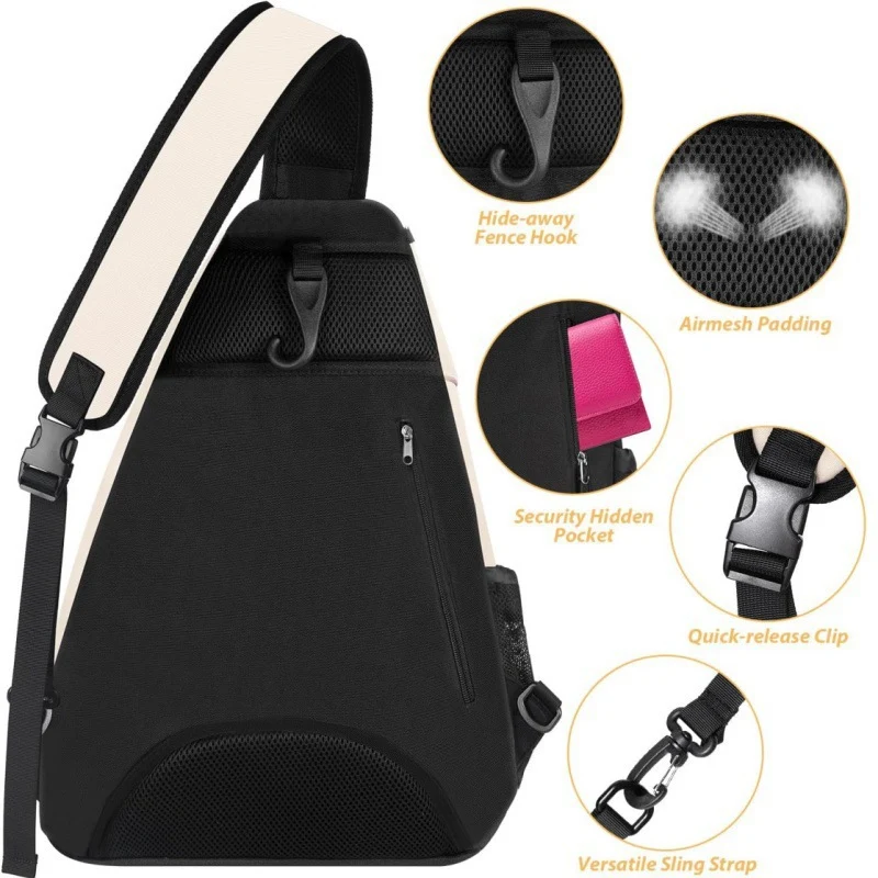 Premium Tennisracket Slingbag Karnz