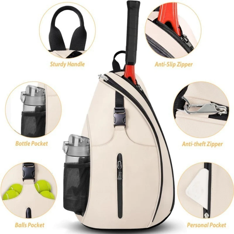 Premium Tennisracket Slingbag Karnz