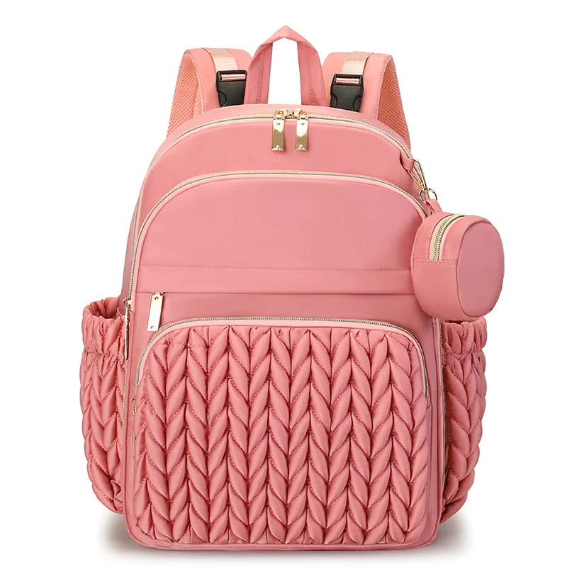 Chic Mehrfachfach-Rucksack mit stilvollem geflochtenem Design Karnz