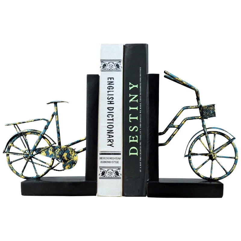 Fahrrad-Themen Dekorative Buchstützen