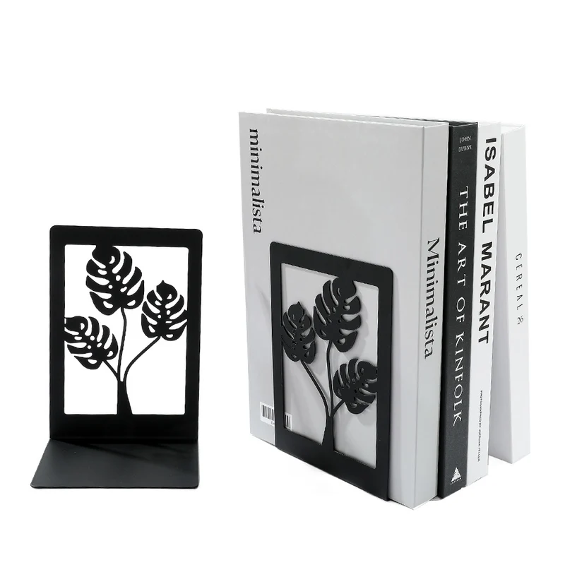 Florale dekorative Buchstützen