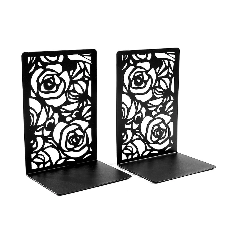 Florale dekorative Buchstützen