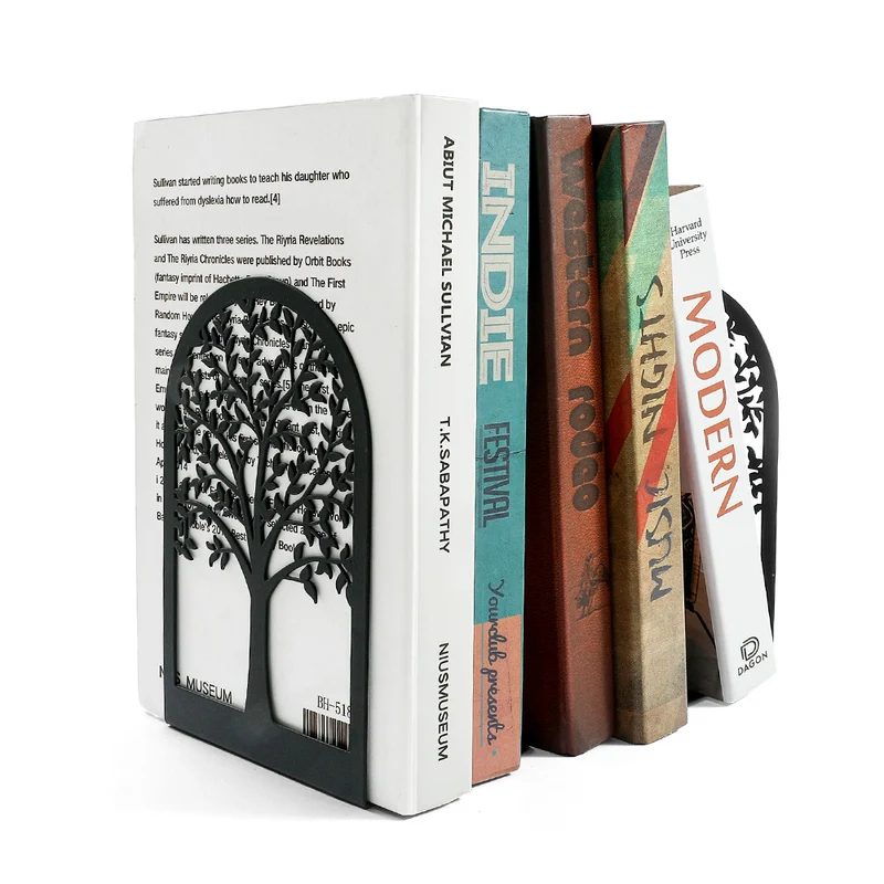 Dekorative baumförmige Buchstützen