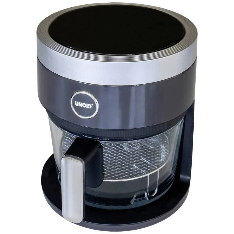 B-Ware Unold Heißluft-Fritteuse 3,5l Fritteuse Airfryer Heißluftfritteuse 200°C 10