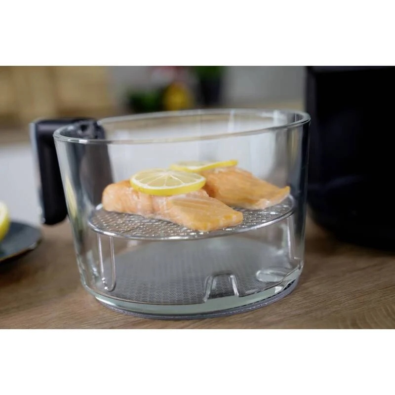 B-Ware Unold Heißluft-Fritteuse 3,5l Fritteuse Airfryer Heißluftfritteuse 200°C 10