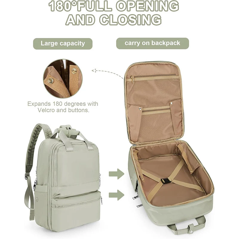 Reise-kompatibler Mehrzweck-Rucksack Karnz