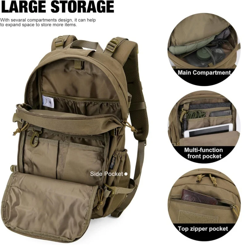 Taktischer Multi-Taschen Utility Rucksack Karnz