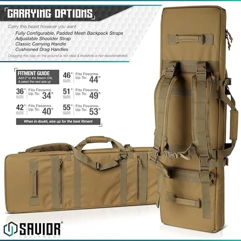 Taktische Mehrzweck-Gewehrtasche Karnz
