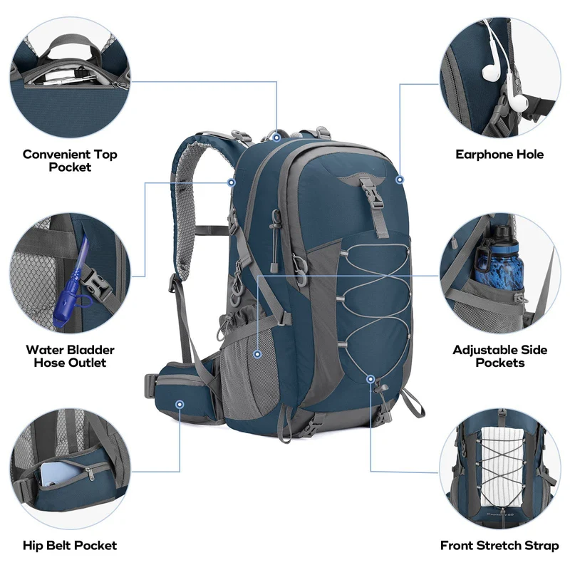 Multifunktionaler Outdoor-Abenteuer-Rucksack Karnz