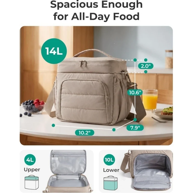 Isolierte Lunch Kühlertasche Karnz