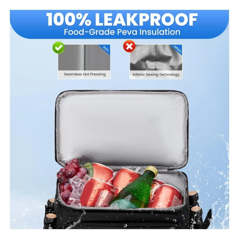 Isolierte Rucksackkühltasche Karnz