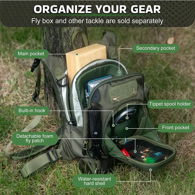 Kompakte Outdoor Utility Sling Bag Karnz