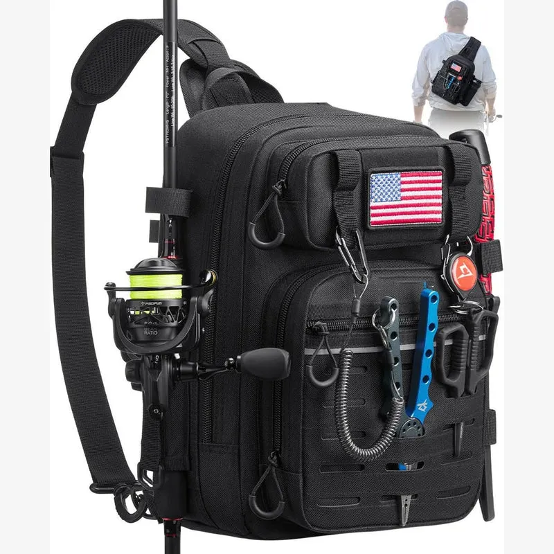 Taktischer Angel-Rucksack Karnz