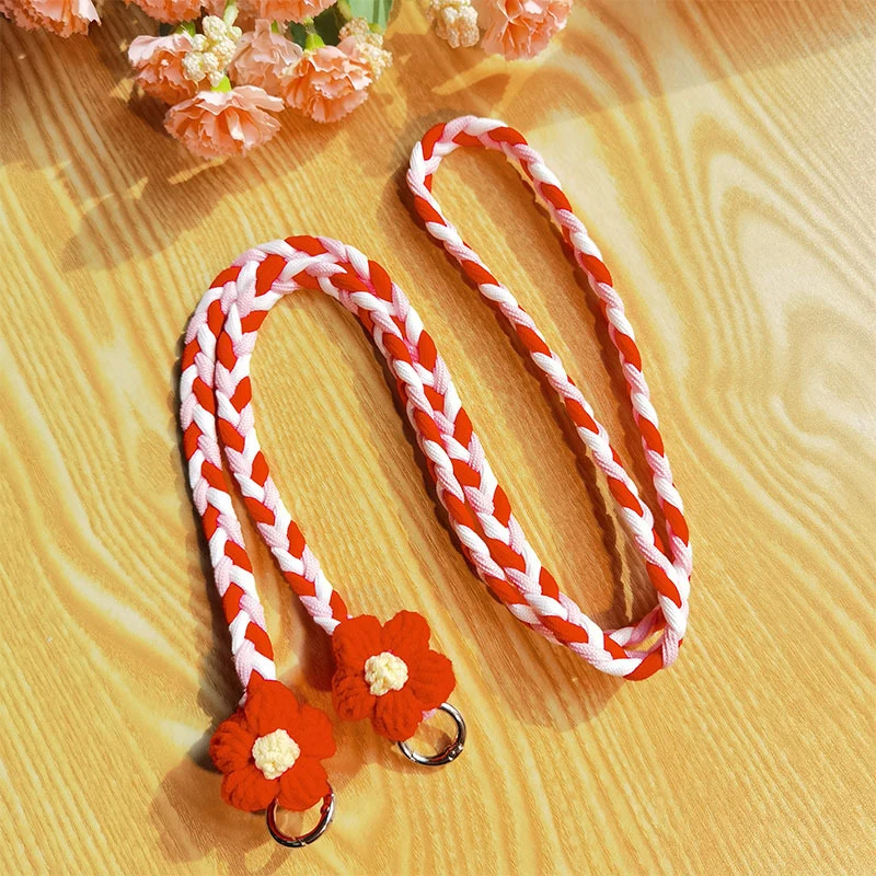 Gewebtes florales Muster Utility Lanyard Karnz
