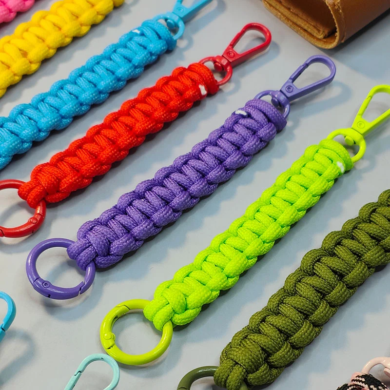Langlebiger Paracord Schlüsselanhänger Halter Karnz
