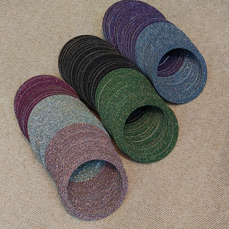 Dekorativer Glitterkreis Karnz