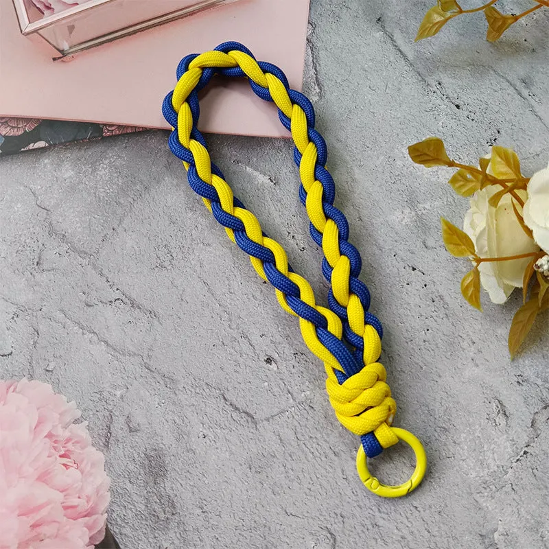 Geflochtenes Paracord Schlüsselanhänger Halter Karnz