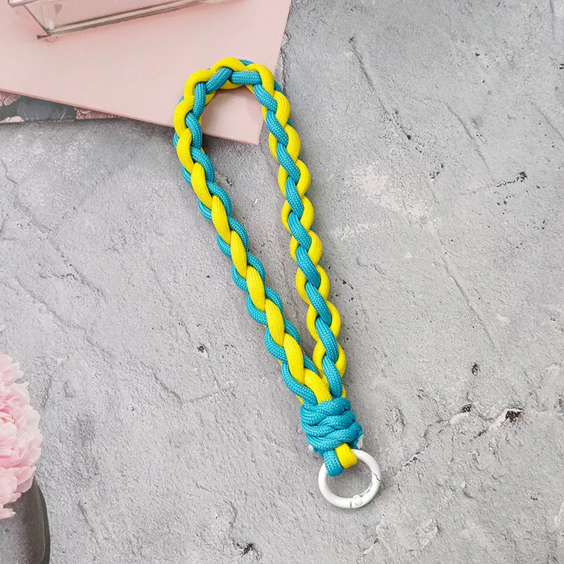 Geflochtenes Paracord Schlüsselanhänger Halter Karnz