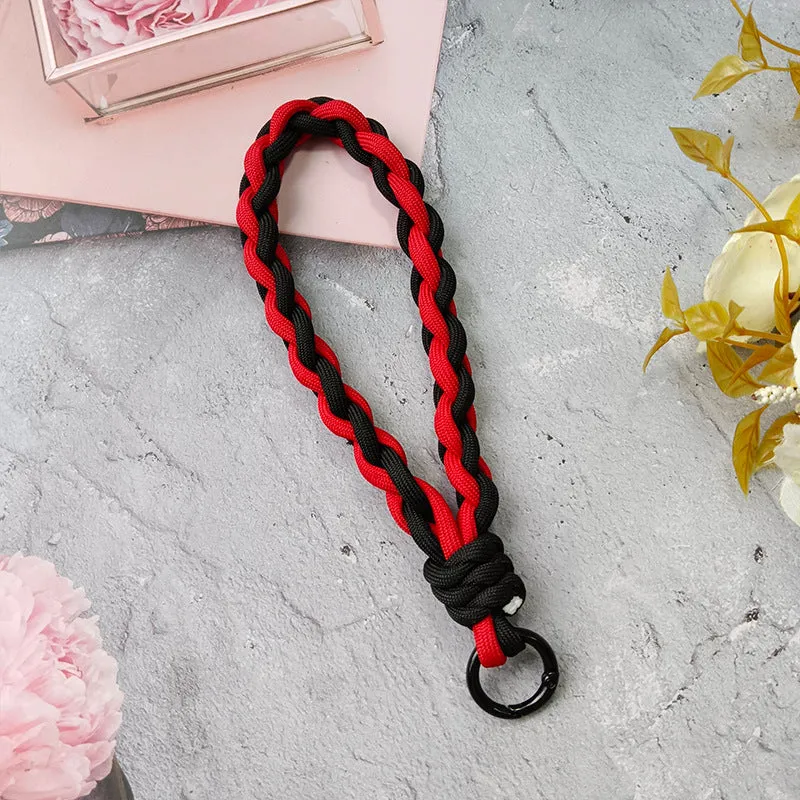 Geflochtenes Paracord Schlüsselanhänger Halter Karnz