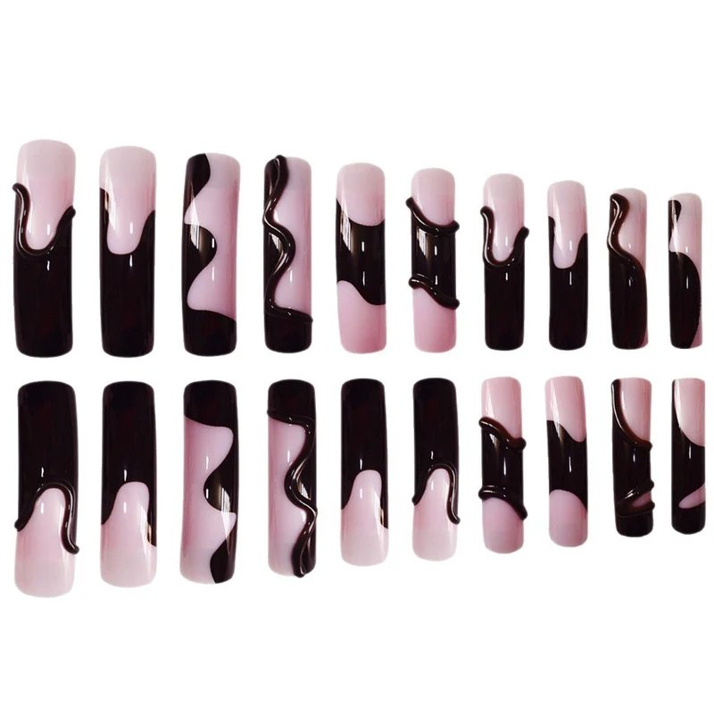 Skulptierte Acryl-Nagelkunstverlängerungen Karnz
