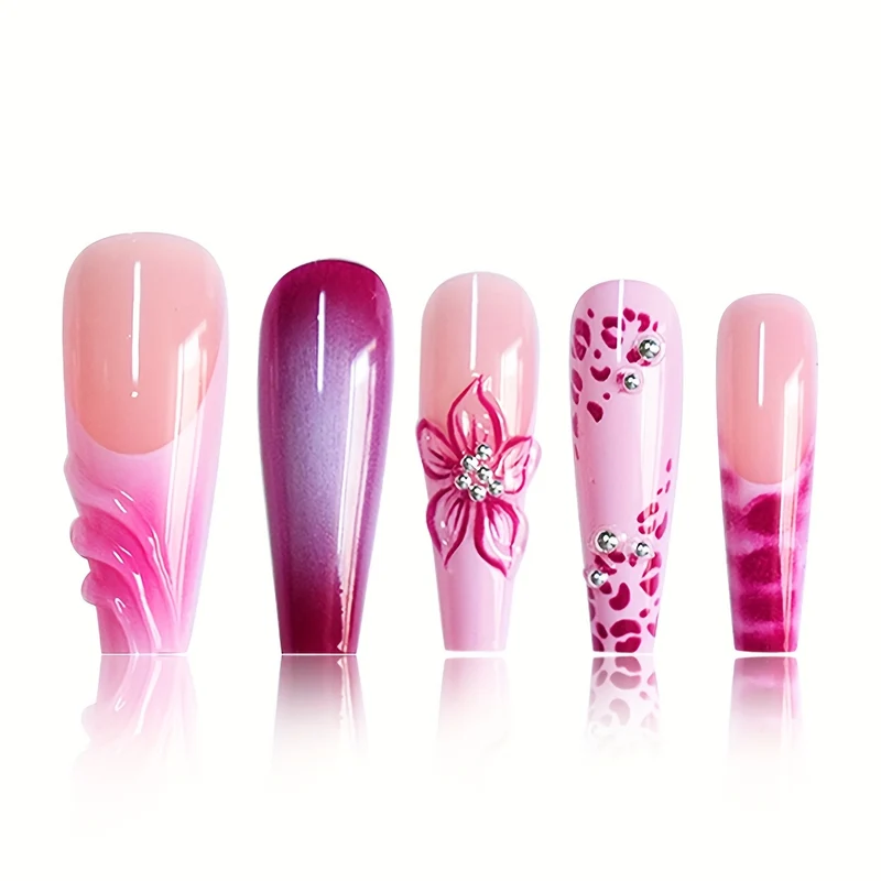 Premium Floral Nail Art Set Karnz