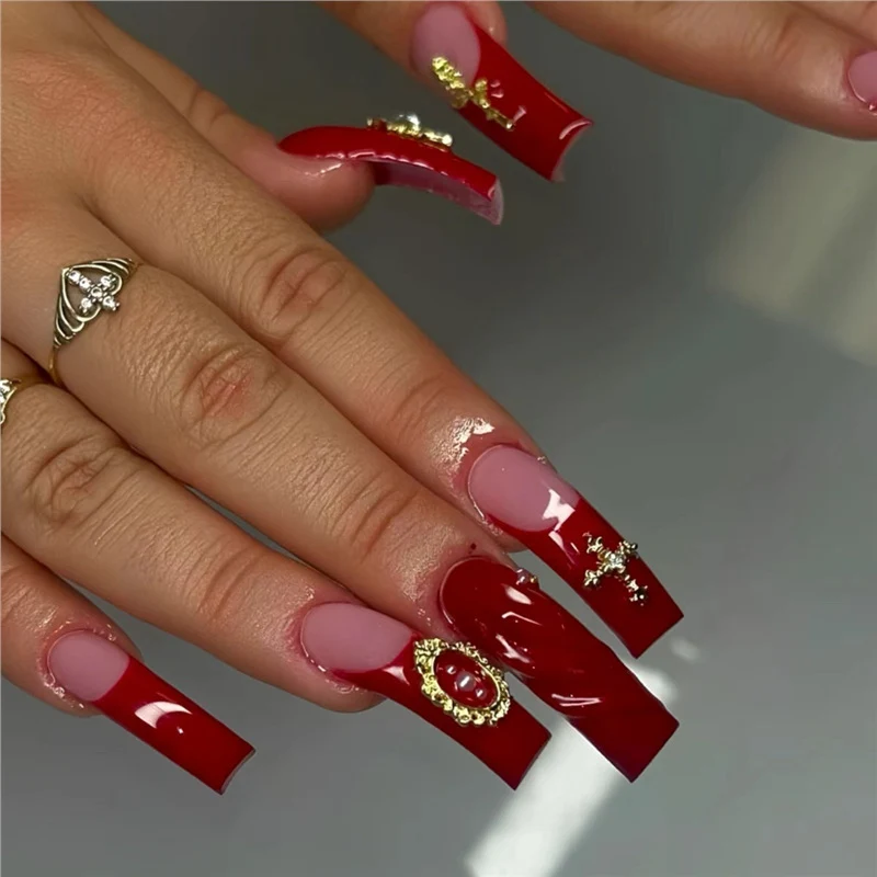 Luxuriöses 3D-Acryl-Nagelkunst-Set Karnz