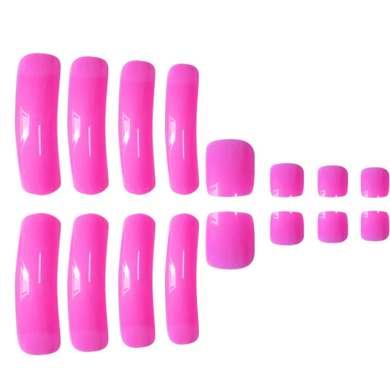 Glamouröse Lange Acryl Nagelverlängerungen Karnz