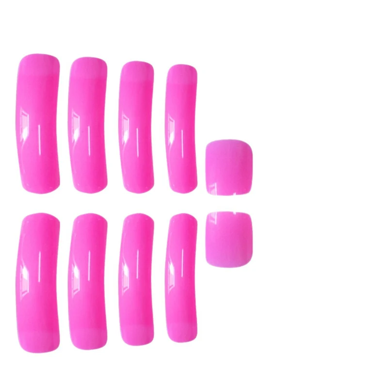 Glamouröse Lange Acryl Nagelverlängerungen Karnz
