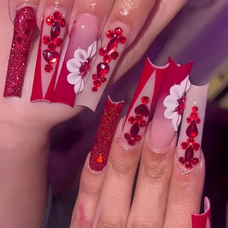 Glamourös Dekorativer Nagelset Karnz