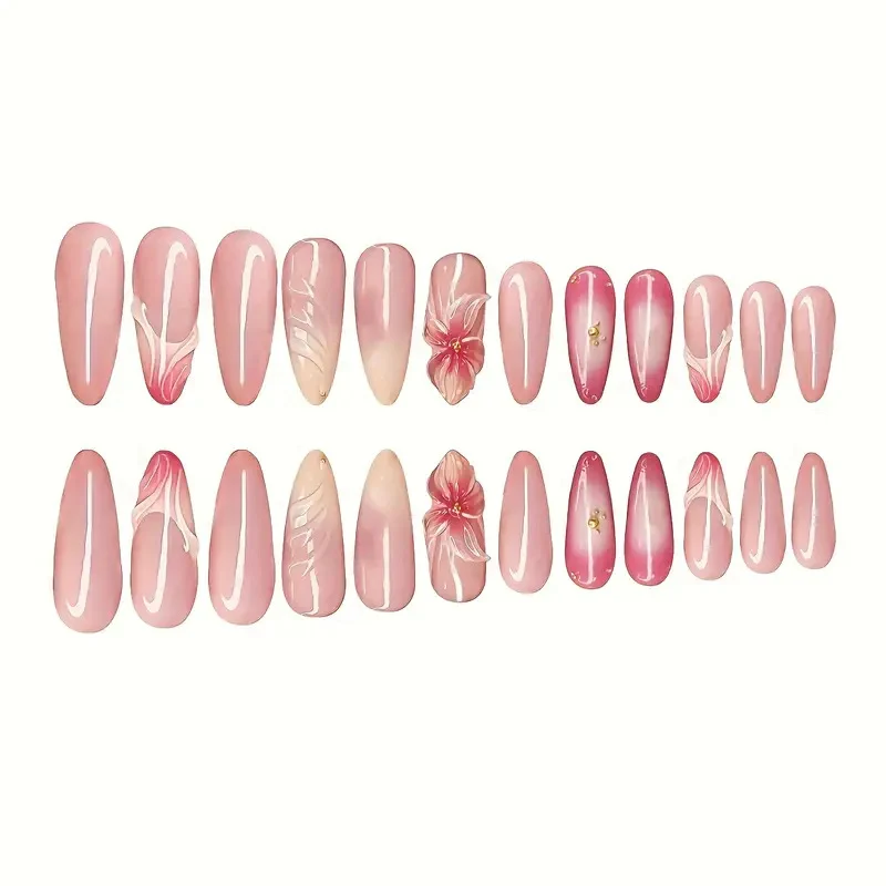 Florale Nail Art Verbesserungen Karnz