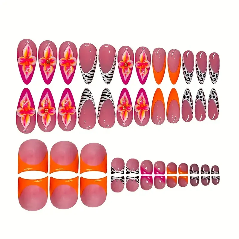 Floral Künstlerisches Nageldesign Karnz