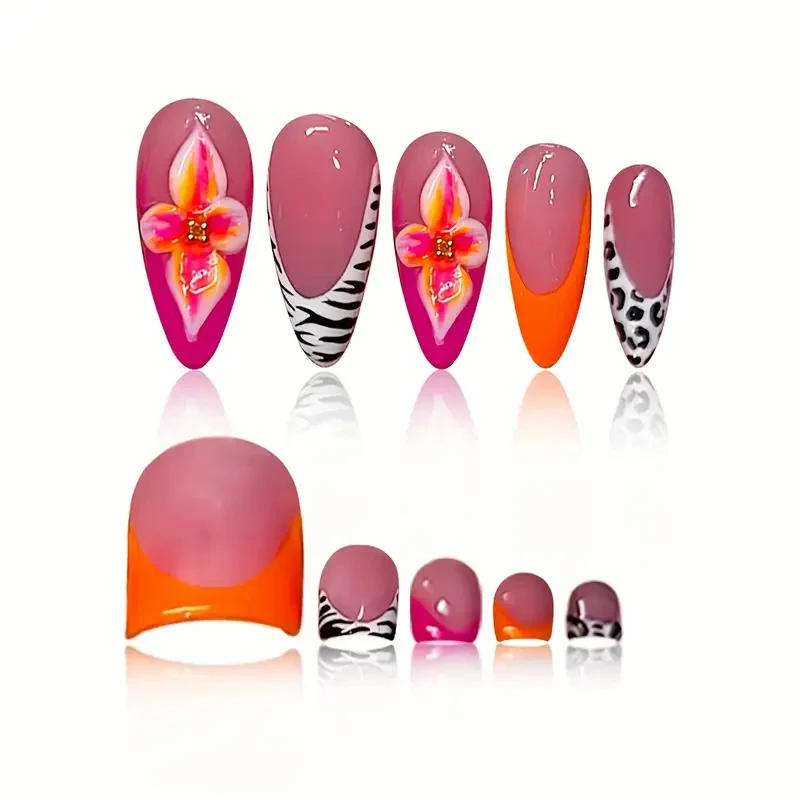Floral Künstlerisches Nageldesign Karnz