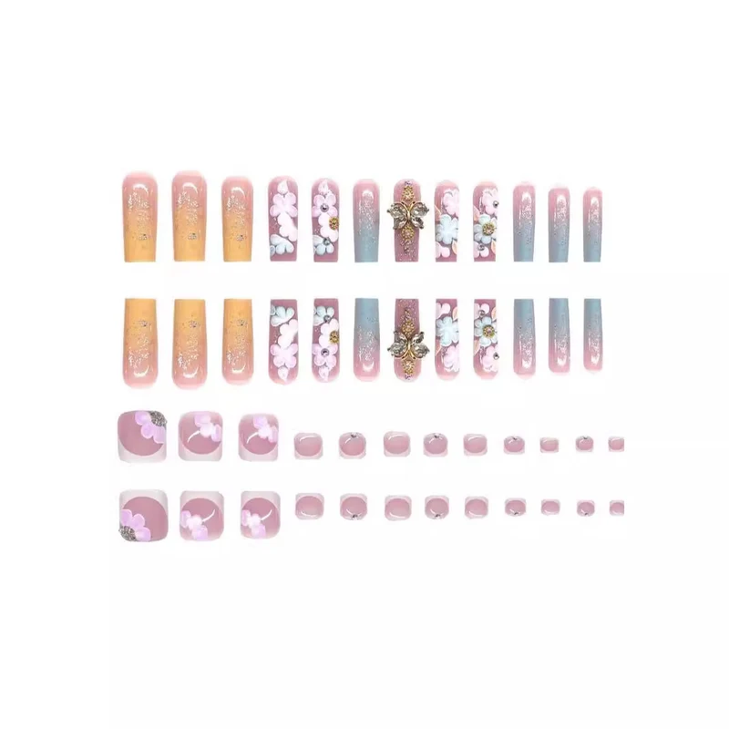 Blumen Artisan Press-On Nail Set Karnz