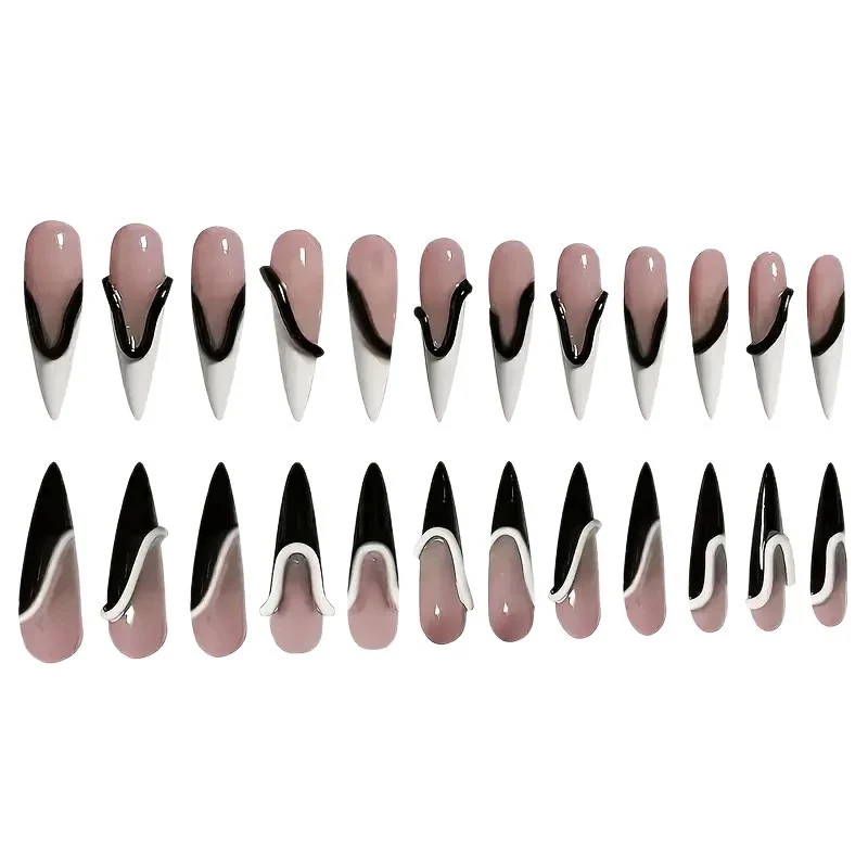 Elegante Stiletto-Nagelverstärkungen Karnz