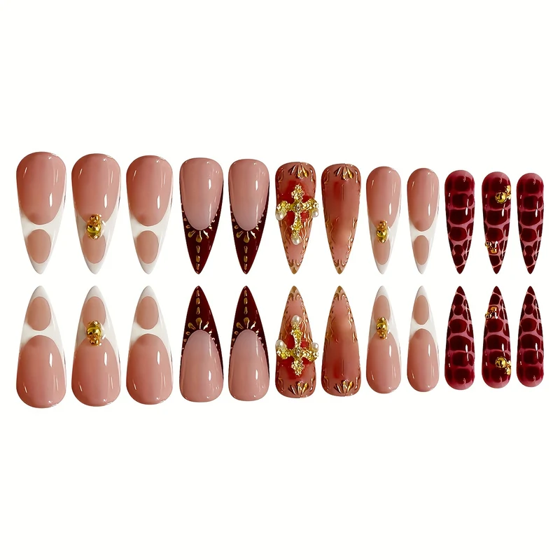 Elegante Sculpted Nagelverlängerungen Karnz