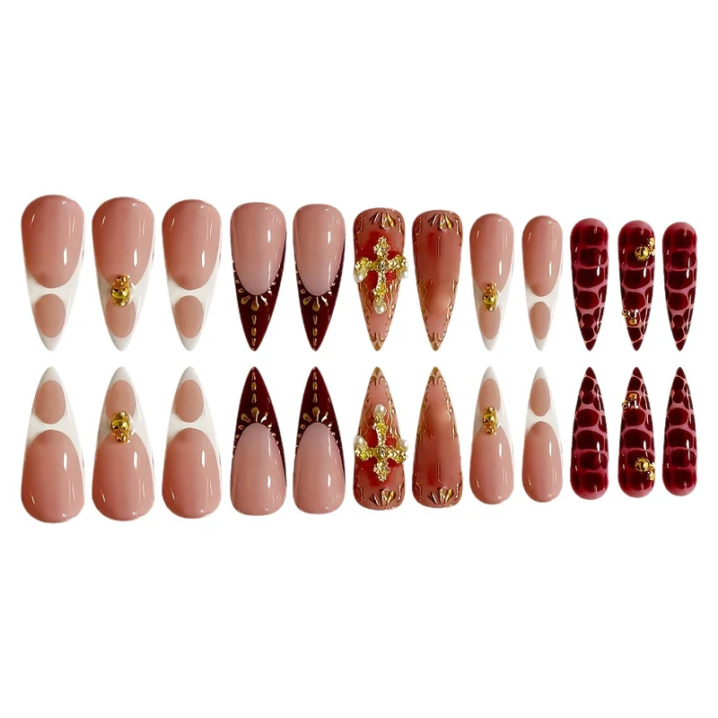 Elegante Sculpted Nagelverlängerungen Karnz