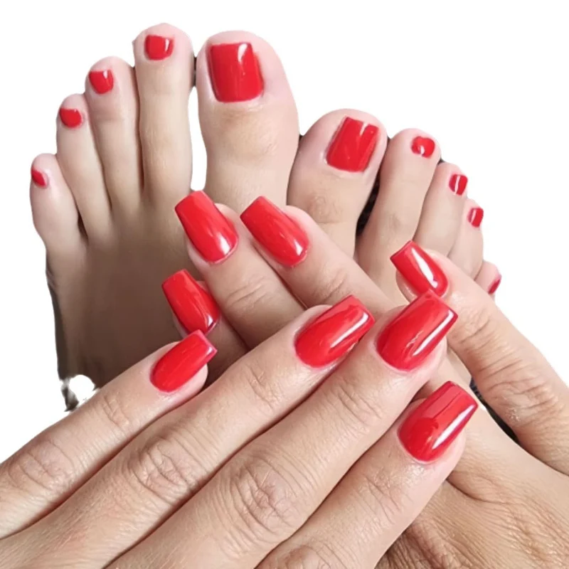 Elegante Nagelkunst Karnz