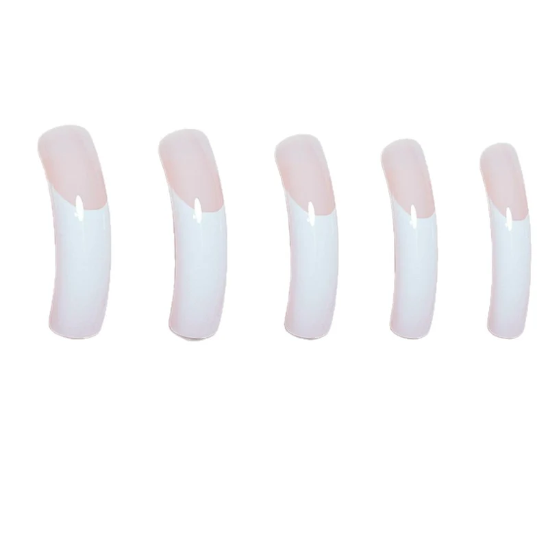 Elegante französische Tipp-Acrylnagelverlängerungen Karnz